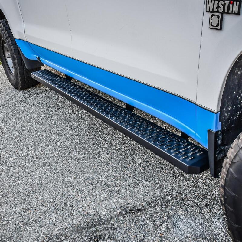 Westin Grate Steps Running Boards, 90 in., fits Ford F-250/F-350 Super Duty