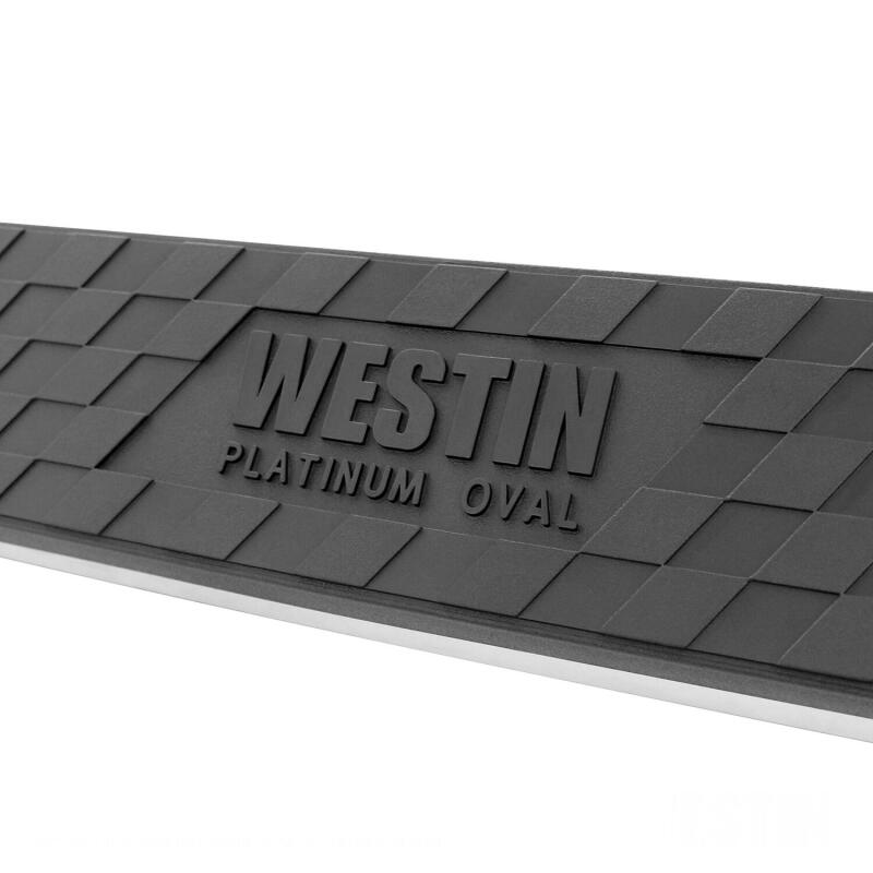 Westin Platinum 4 Oval Nerf Step Bars, Super Cab, fits Ford F-250/F-350 Super Duty