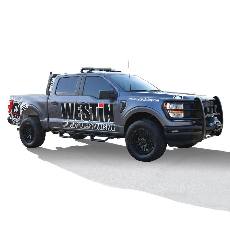 Westin Outlaw Drop Nerf Step Bars, SuperCrew/Crew Cab, fits Ford F-150
