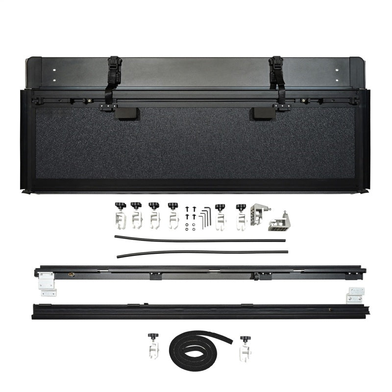 Westin Hard Tri-Fold Tonneau Cover, 5 ft. Bed with Cargo Management, fits Nissan Frontier