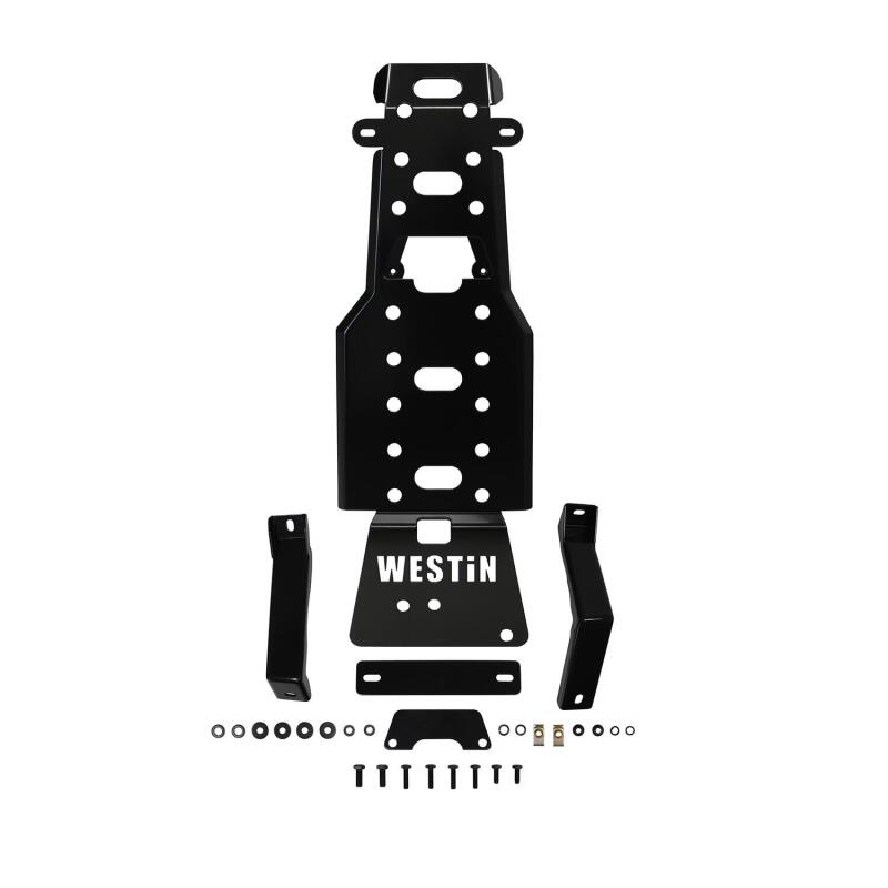 Westin Snyper Transmission Pan Skid Plate, fits Jeep Wrangler