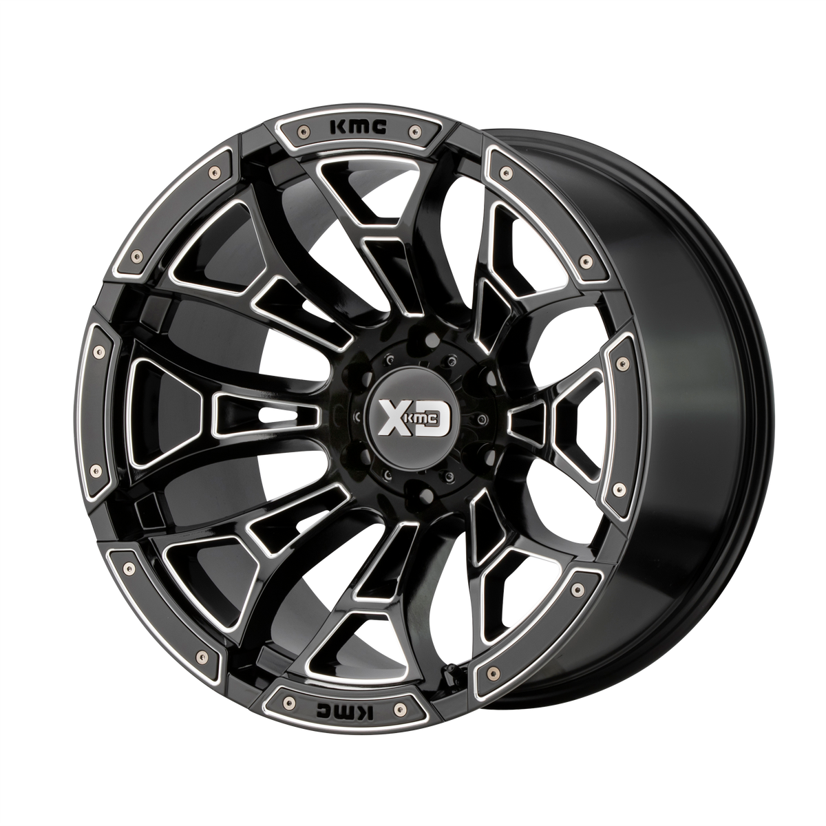 XD Boneyard (XD841) Wheel - Gloss Black Milled
