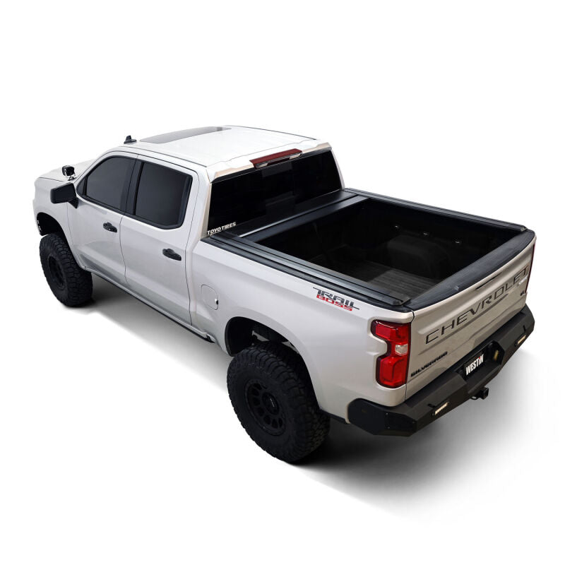 Westin Manual Retractable Tonneau Cover, 5 ft. 8 in. Bed, fits Chevy Silverado 1500