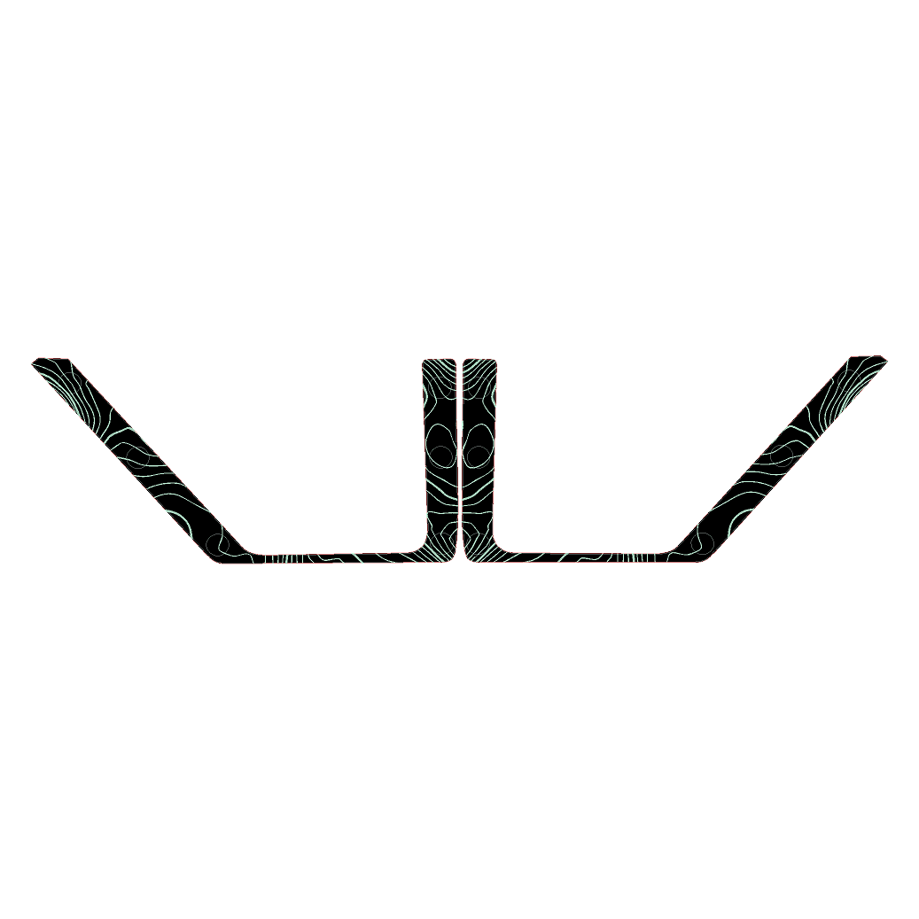 Topo Rear Door Net Trim Overlay Kit (Printed Series) - 2021+ Bronco