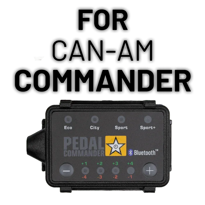 Pedal Commander Bluetooth throttle controller for Can-Am Commander, Eco, City, Sport modes