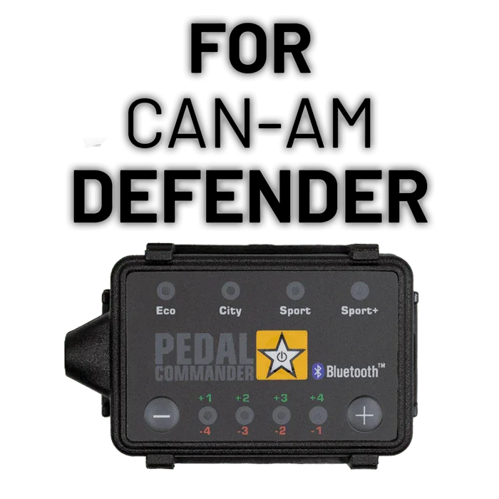 Pedal Commander throttle controller for Can-Am Defender utility vehicle