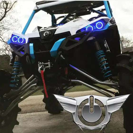 ORACLE Lighting 2013-2018 Can-Am Maverick LED Surface Mount Headlight Halo Kit