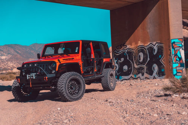 Body Armor 4x4 Tube Doors, Front Pair, fits Jeep Wrangler