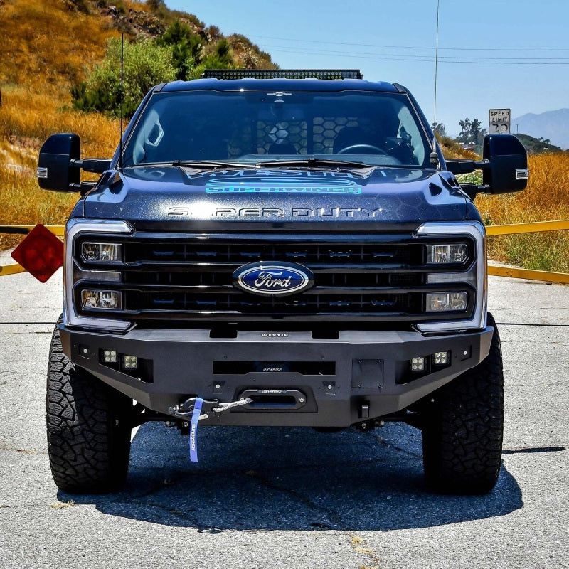 Westin Pro-Series Front Bumper, Full Width, fits Ford F-250/F-350 Super Duty