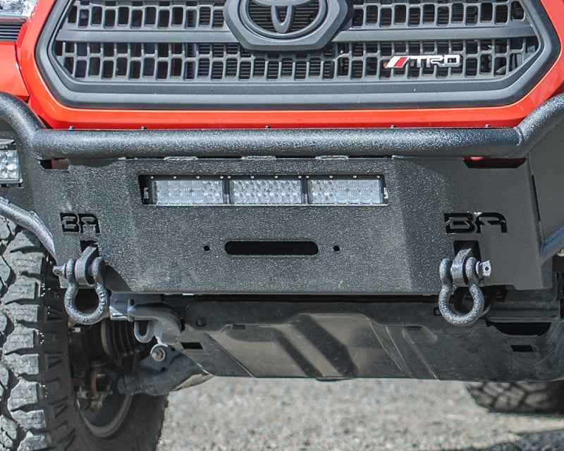 Body Armor 4x4 Desert Series Front Winch Bumper, fits Toyota Tacoma