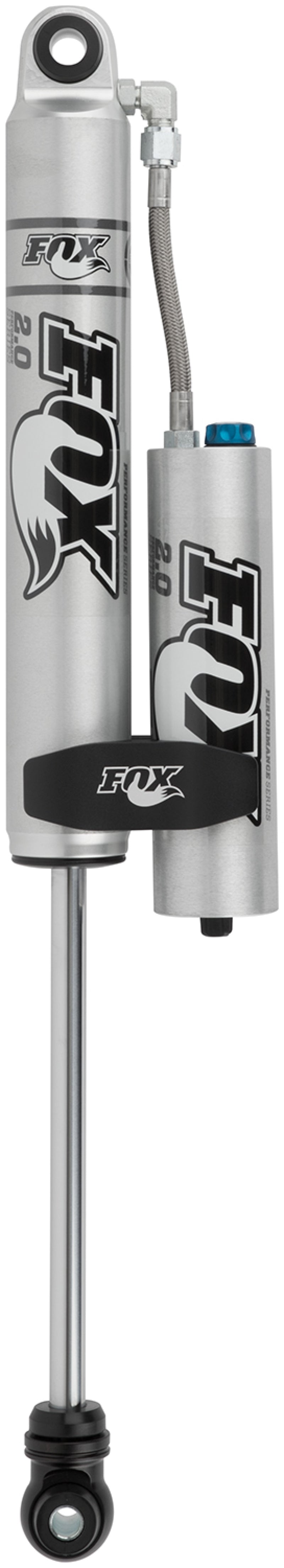 FOX 2.0 Performance Front Reservoir Shock, Adjustable (0-1 in. Lift), fits Ford F-250/F-350 Super Duty