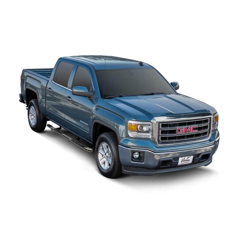 Westin PRO TRAXX 5 Wheel-to-Wheel Oval Nerf Step Bars, Crew Cab, 5.5 ft. Bed, fits Chevy Silverado 1500