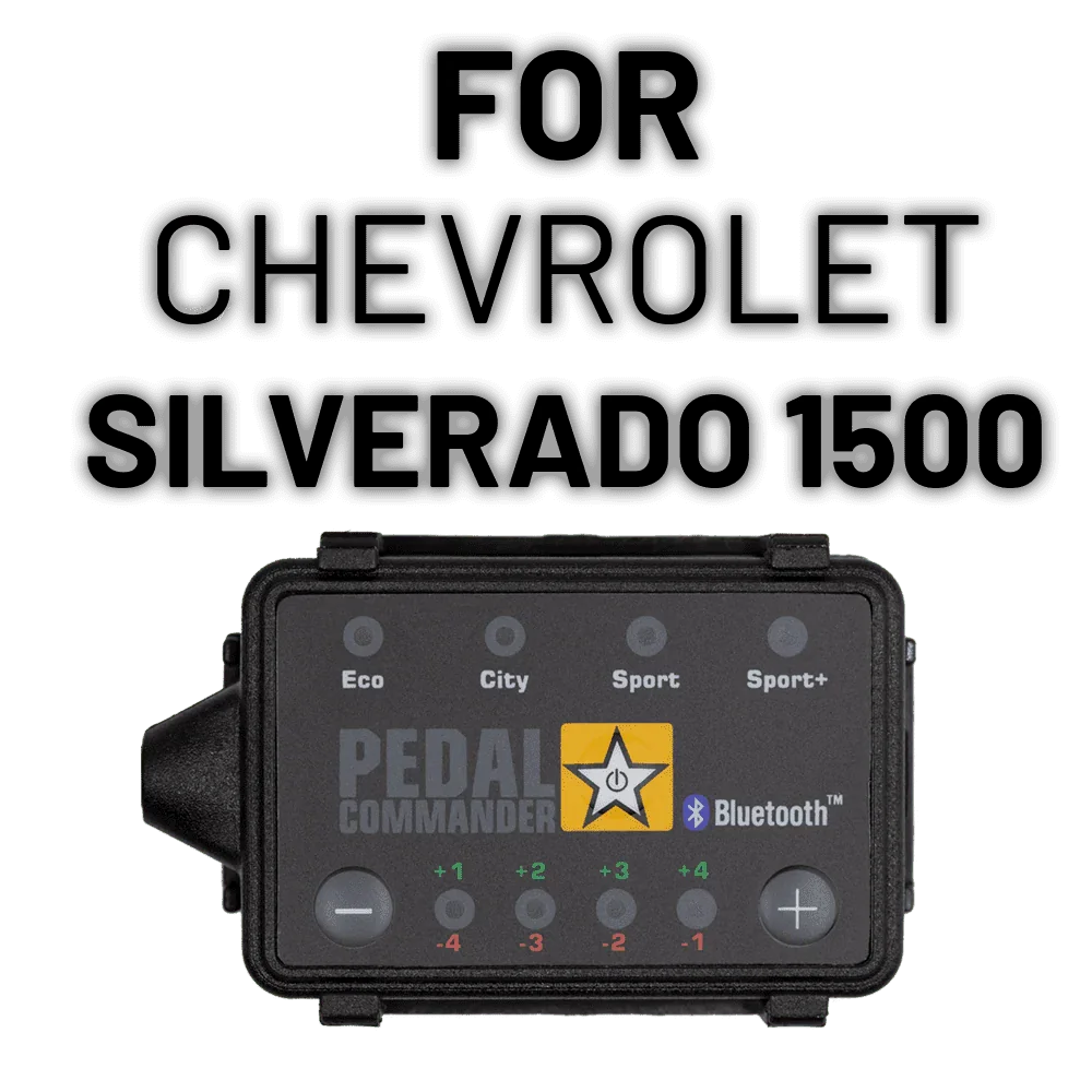 Pedal Commander throttle response controller for Chevrolet Silverado 1500 with Bluetooth