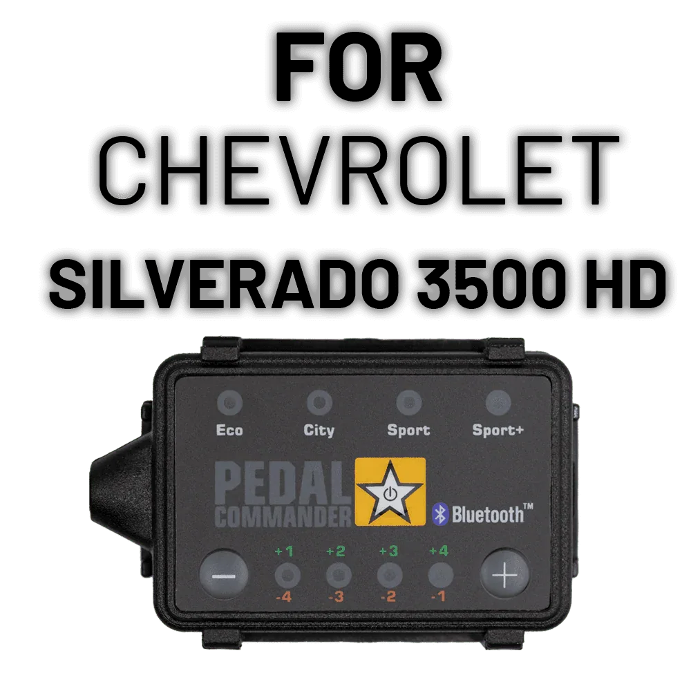 Pedal Commander throttle controller for Chevrolet Silverado 3500HD with Eco, City, Sport modes