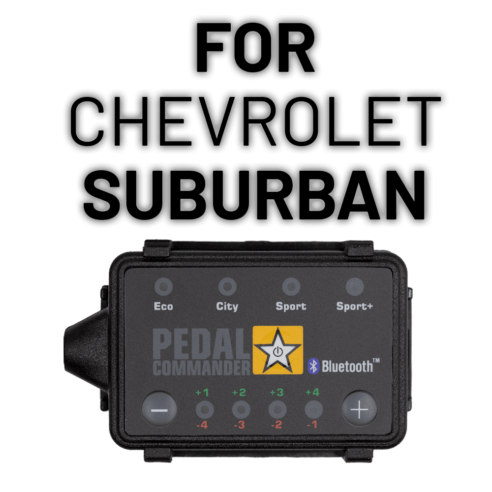 Pedal Commander throttle response controller for Chevrolet Suburban