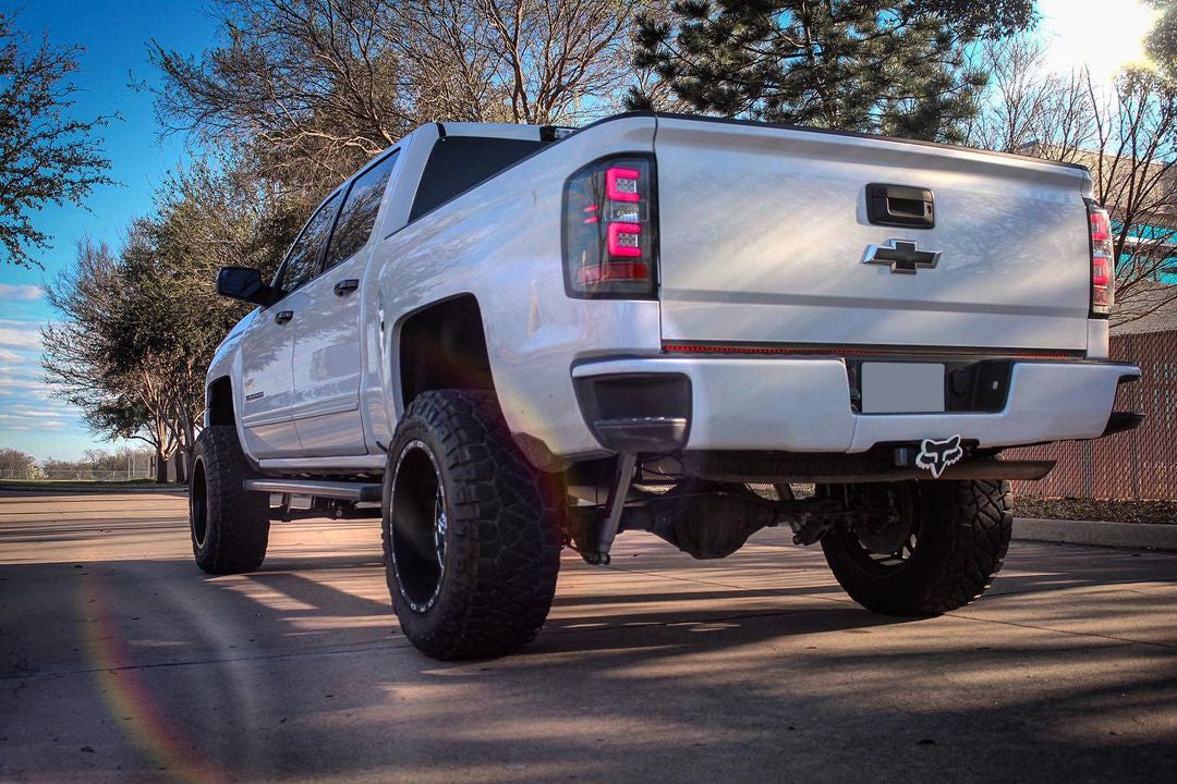 2014-2018 GMC Sierra, '14-'18 Chevy Silverado 1500 & '15-'23 Silverado 2500 Rear Bumper Overlays