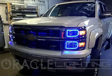 2014-2015 Chevy Silverado ORACLE Halo Kit (Non-Projector Style)
