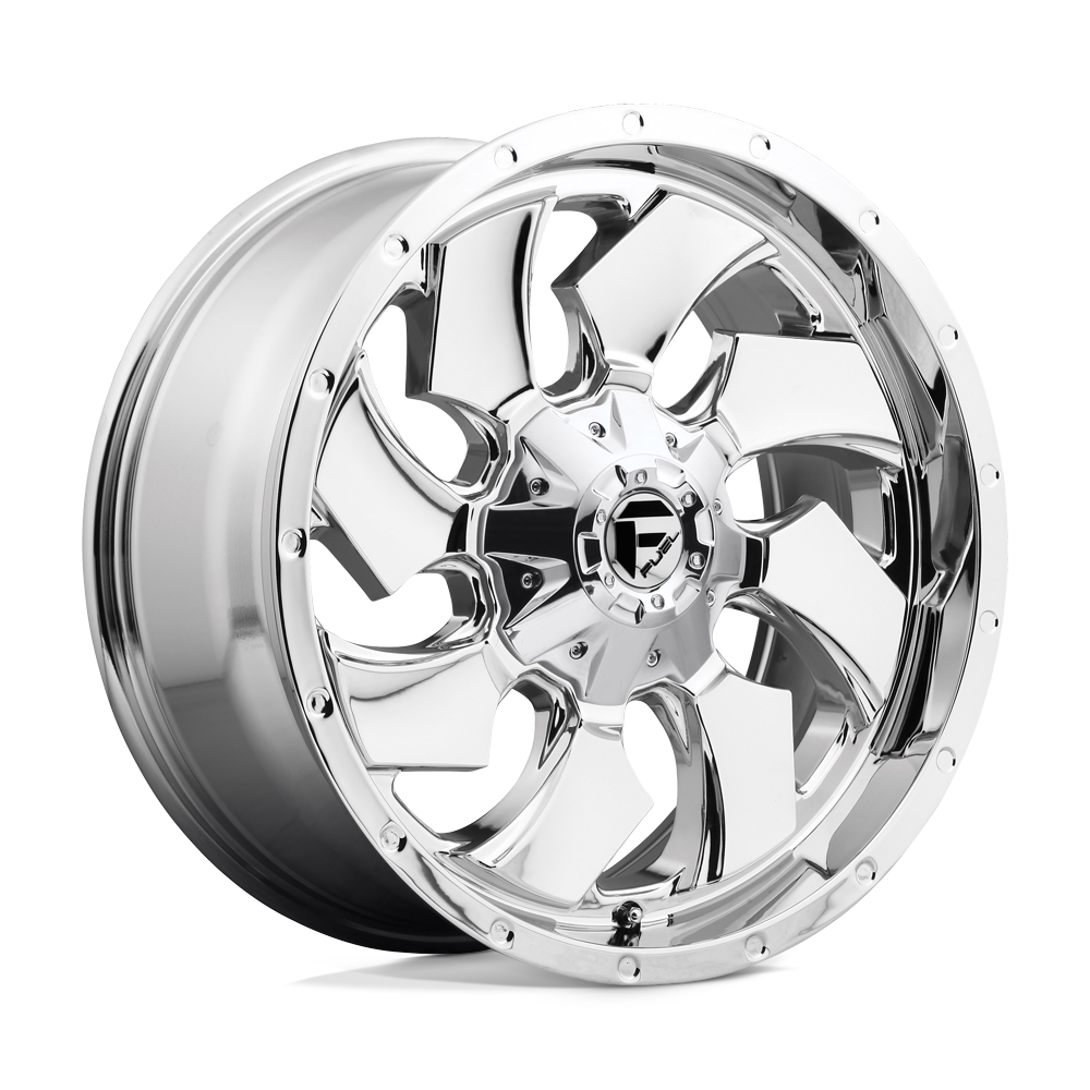 Fuel Cleaver D574 Chrome Plated wheel, multiple bolt patterns