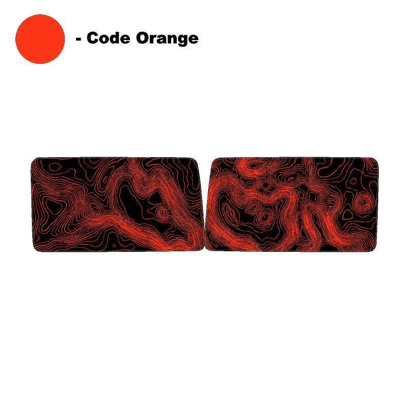 Topo Hardtop Side Window Overlays - 2021+ Bronco 4 Door