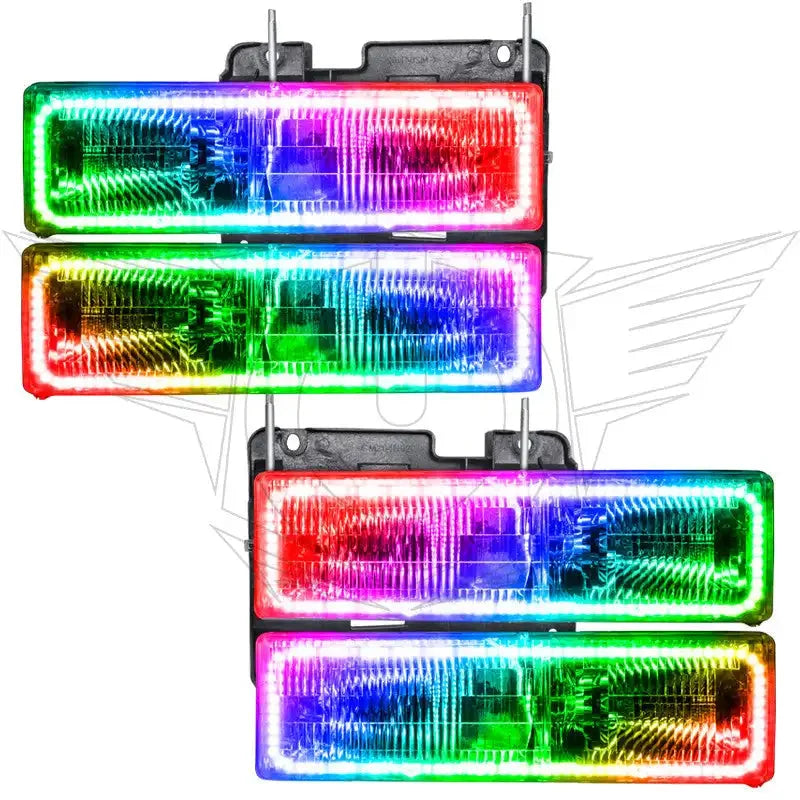 ORACLE Lighting pre-assembled halo headlights for 1988-2002 Chevy C10