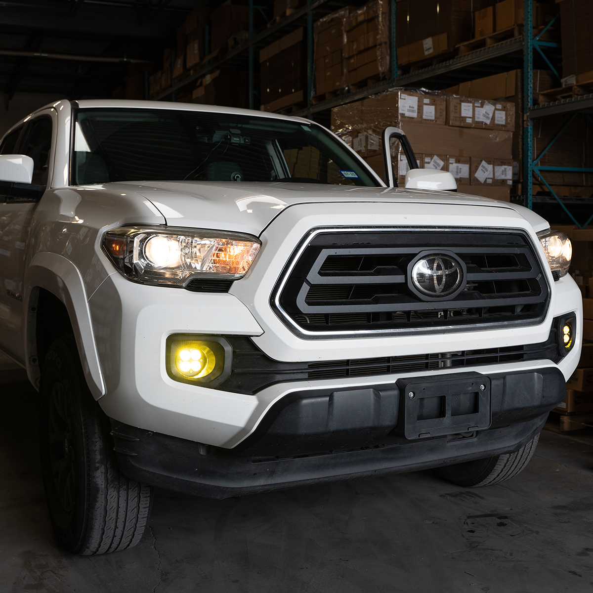 Cali Raised LED LED Fog Light Replacements For 2016-2023 Toyota Tacoma