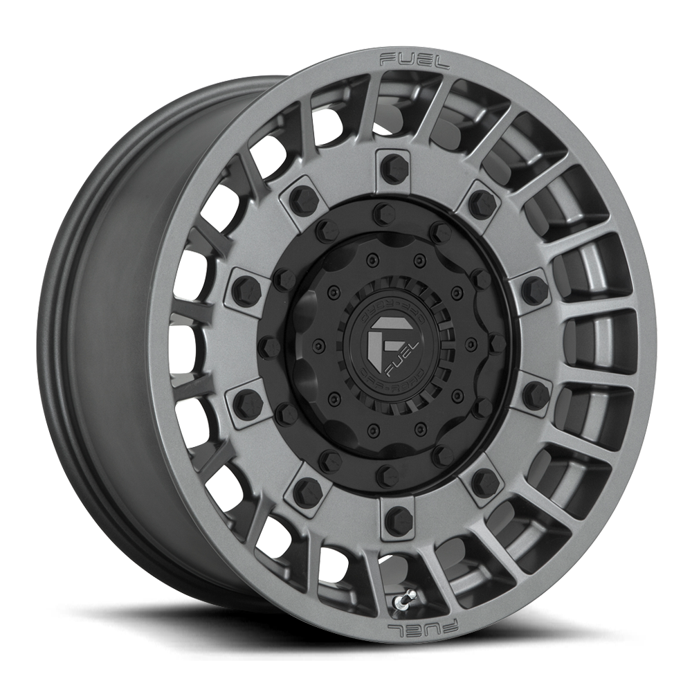 Fuel Militia D725 Matte Anthracite & Black wheel, universal fit