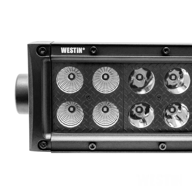 Westin B-FORCE Double Row LED Light Bar, 10 in. Combo