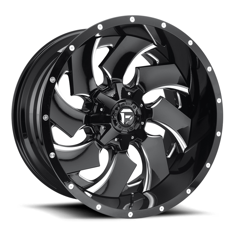 Fuel Cleaver D239 Gloss Black Milled wheel, universal fit