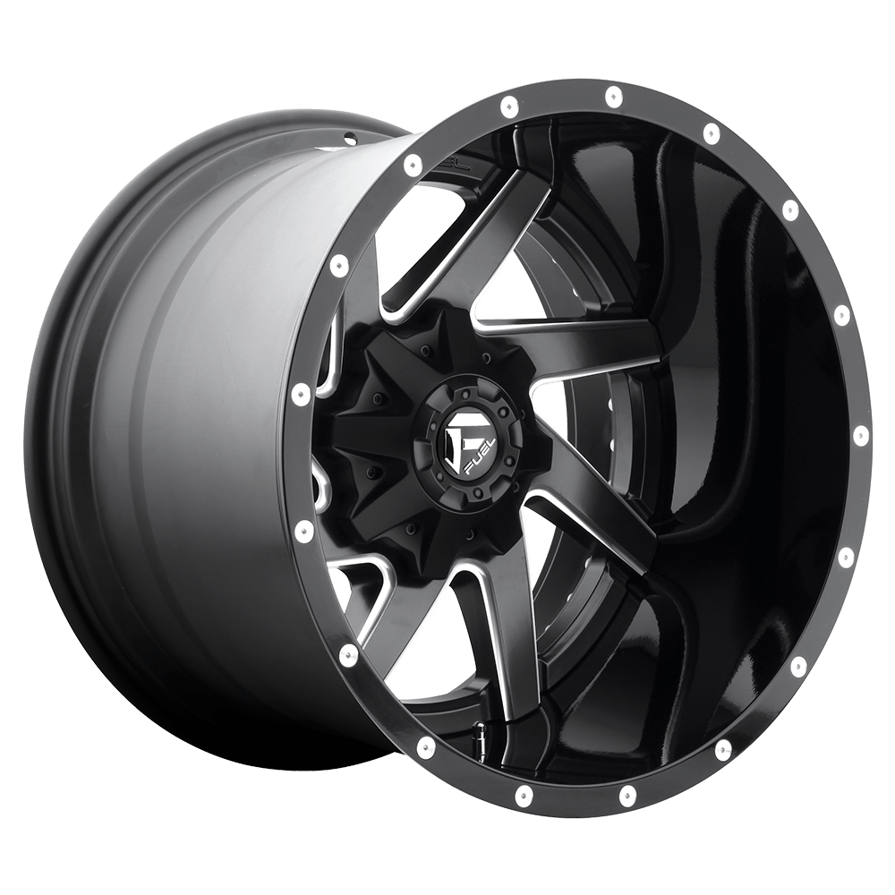 Fuel Renegade D265 Matte Black Milled wheel, multiple bolt patterns