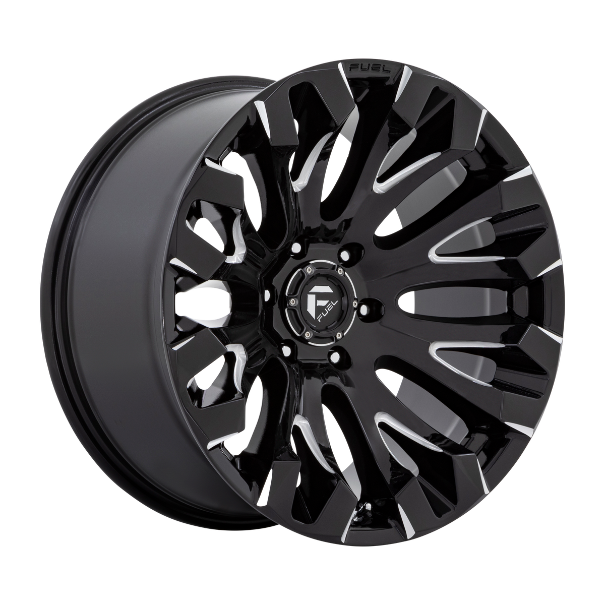 Fuel Quake D831 Platinum wheel, multiple bolt patterns