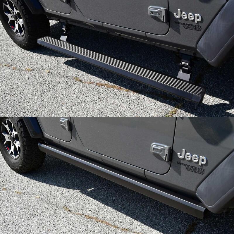 Westin Pro-e Electric Running Boards, Unlimited 4-Door, fits Jeep Wrangler