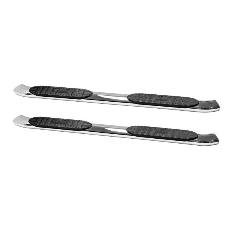 Westin PRO TRAXX 5 Oval Nerf Step Bars, Double Cab, fits Toyota Tundra