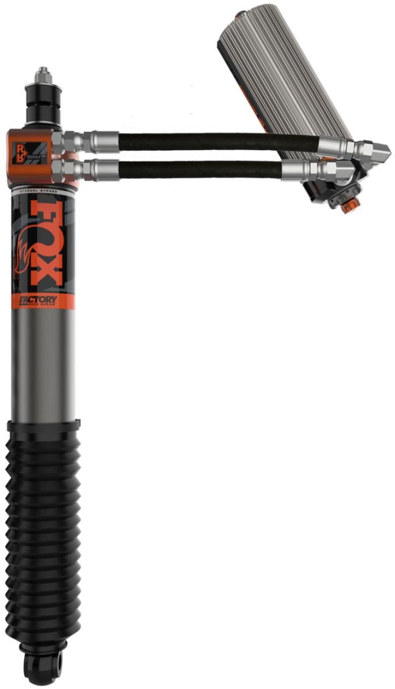 FOX 3.0 Factory Race Internal Bypass Rear Coilovers (1-2 in. Lift), fits Toyota Tundra