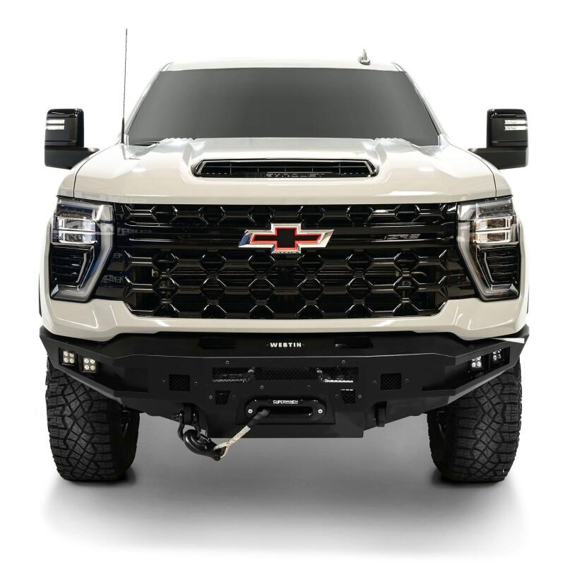Westin Pro-Series Front Bumper, Full Width, fits Chevy Silverado HD 2500/3500