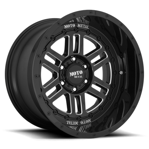 Moto Metal Deep Six (MO800) Wheel - Satin Black w/ Bronze Tint