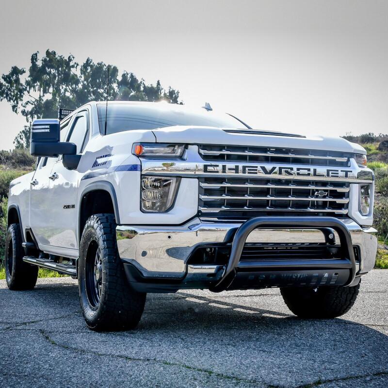 Westin E-Series Bull Bar, Black, fits Chevy Silverado HD 2500/3500