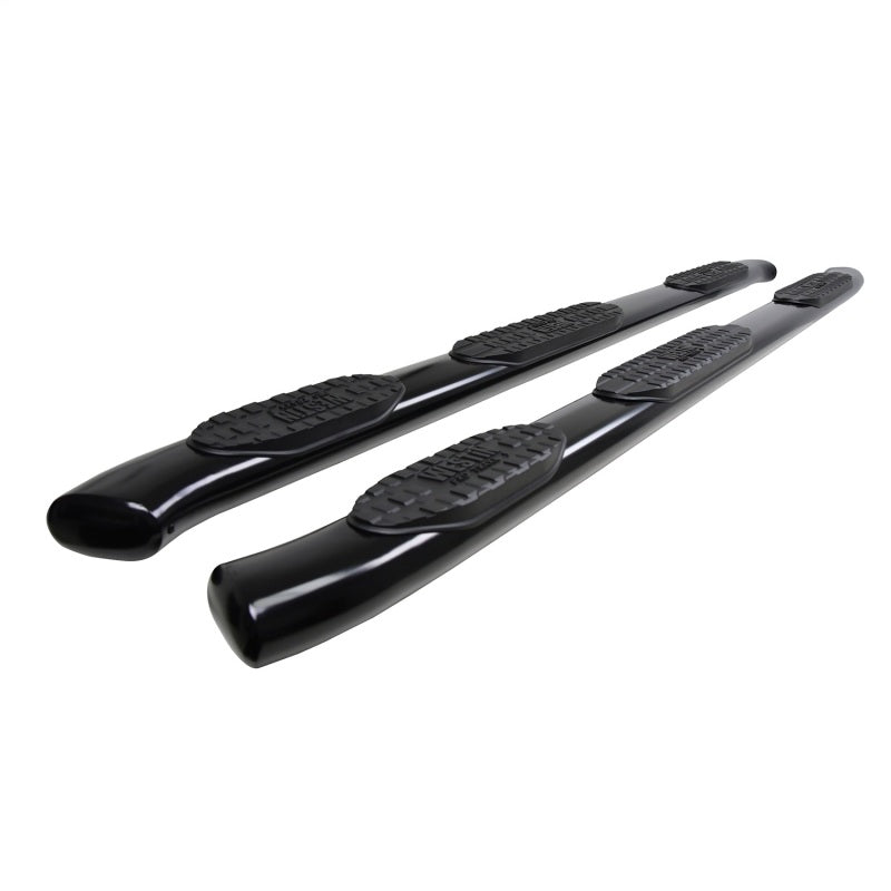 Westin PRO TRAXX 5 Wheel-to-Wheel Oval Nerf Step Bars, Double Cab, 6.5 ft. Bed, fits Chevy Silverado 1500