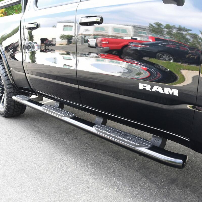 Westin PRO TRAXX 5 Oval Wheel-to-Wheel Nerf Step Bars, Crew Cab, 5 ft. 7 in. Bed, fits Ram 1500