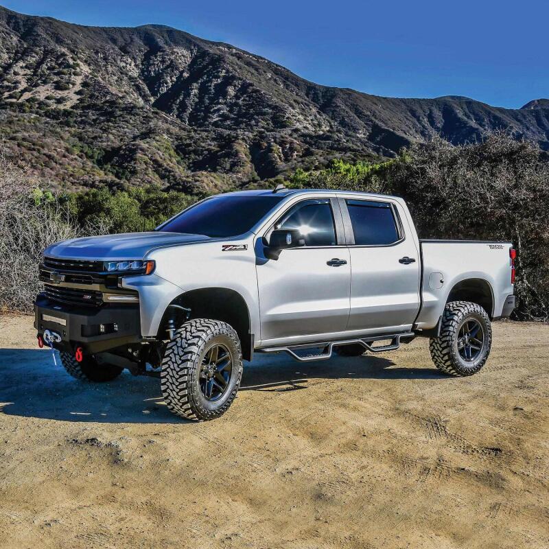 Westin Outlaw Drop Nerf Step Bars, Crew Cab, fits Chevy Silverado 1500