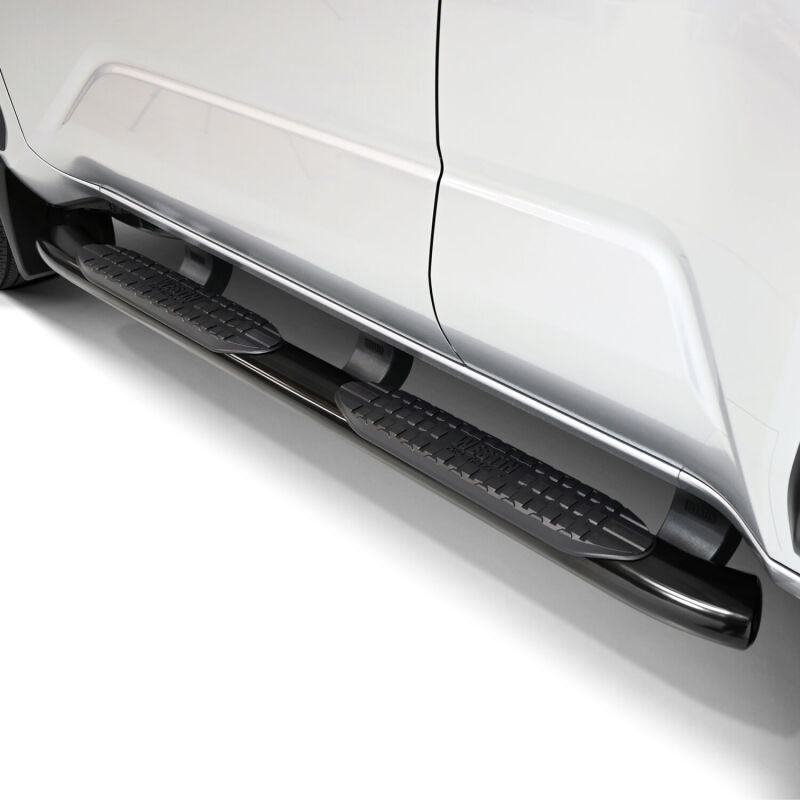 Westin PRO TRAXX 5 Oval Nerf Step Bars, Semi-Gloss Black, fits Toyota 4Runner