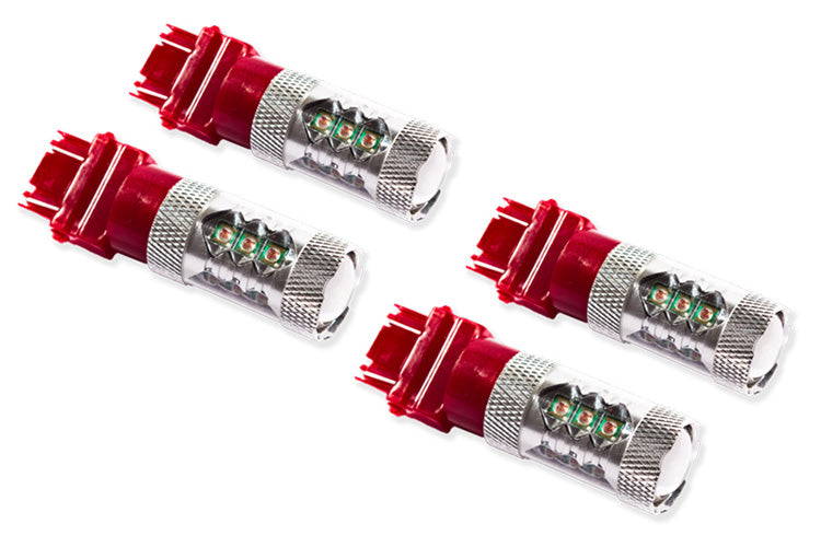 Diode Dynamics 3157 XP80 red LED 4-pack for GMC Sierra 1500 rear turn/tail