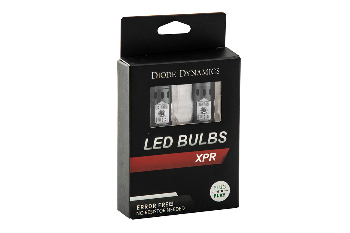 Diode Dynamics 921 XPR Red 3rd Brake Light LED Bulbs for trucks and SUVs – packaging