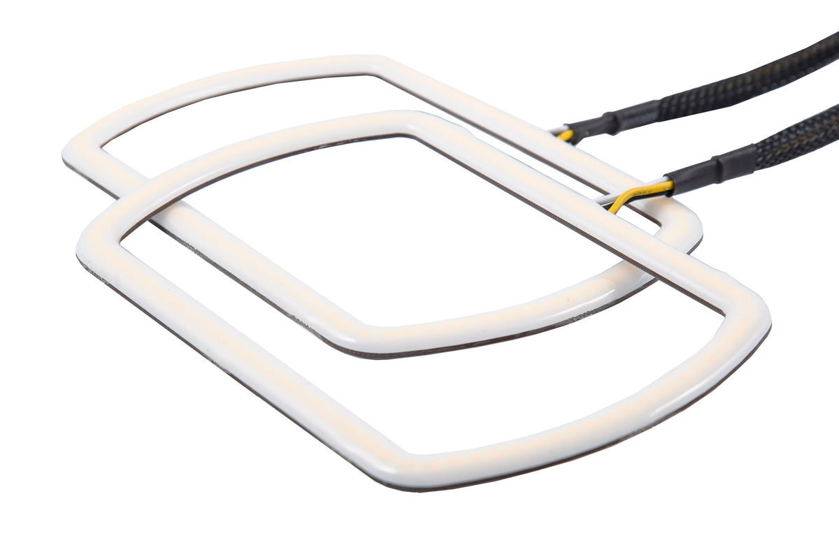 Diode Dynamics Switchback Rounded Rectangle Halos for trucks and SUVs