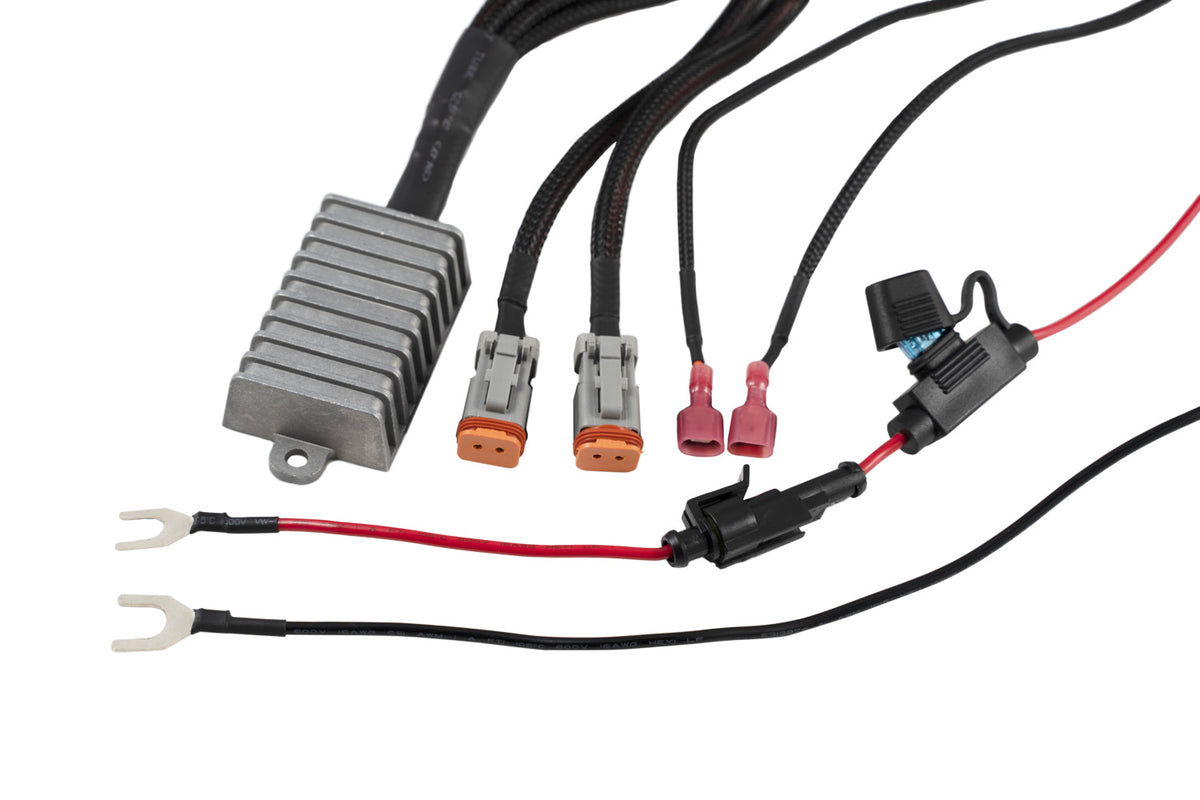 Diode Dynamics add-on DT 2-pin foglight wiring harness for trucks and SUVs – detail