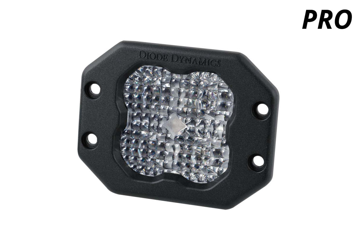 Diode Dynamics SS3 White Pro Flush Mount LED Pod (single) for trucks and SUVs