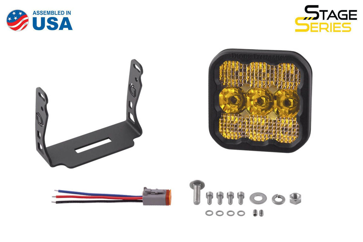 Diode Dynamics SS5 5 inch yellow LED pod for universal fit