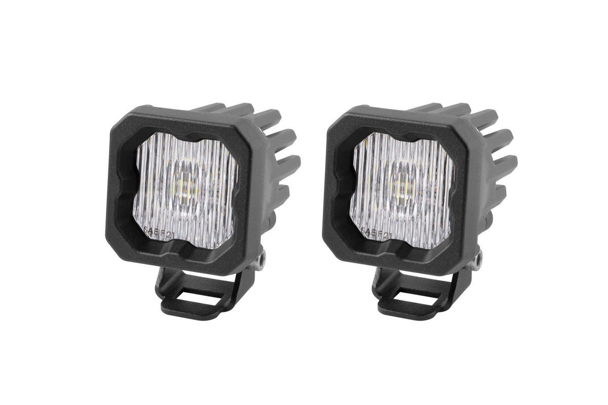Diode Dynamics SSC1 White SAE Fog LED Pod (Pair) for trucks and SUVs