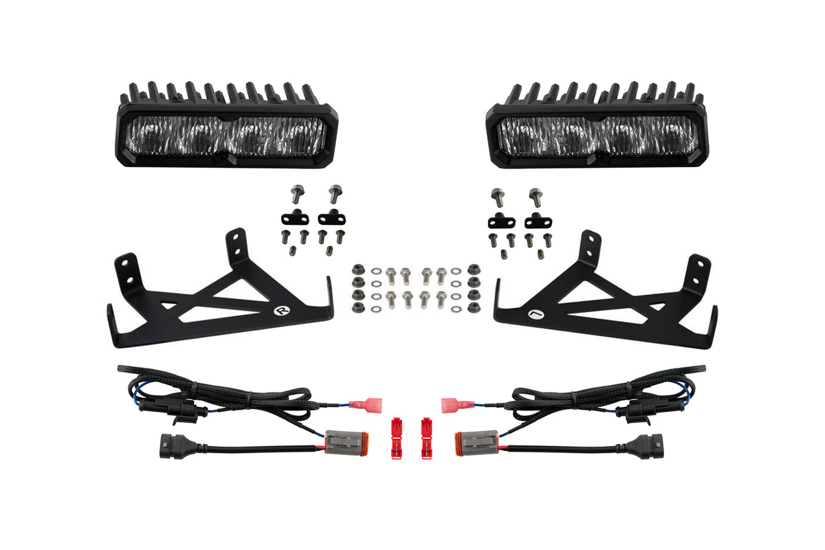 Diode Dynamics SS6 LED fog light kit for 2020-2022 Ford Super Duty – kit