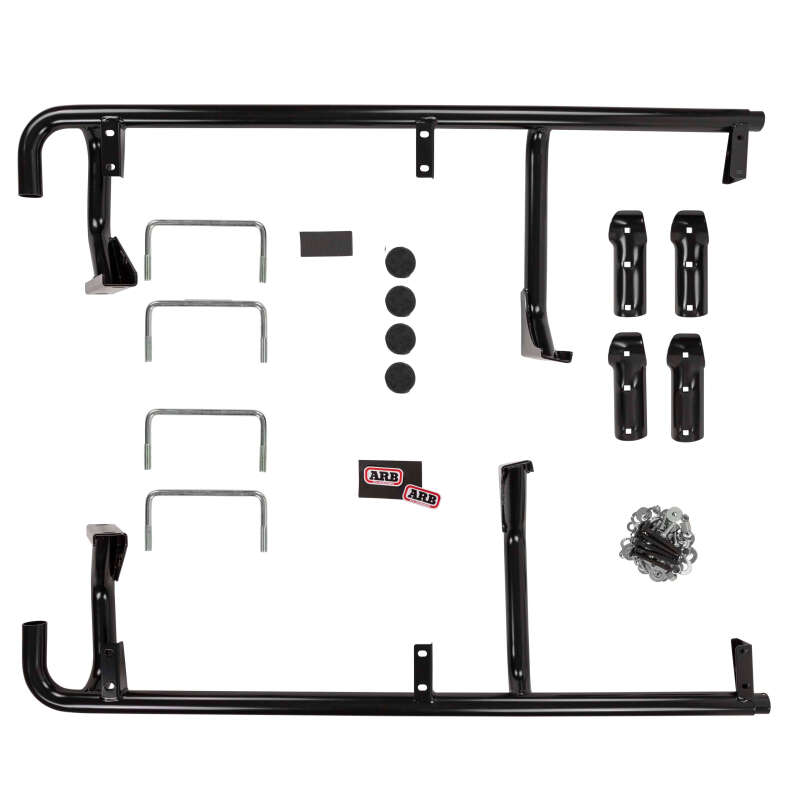 ARB Deluxe Side Rail and Step with Floor, fits Toyota Land Cruiser