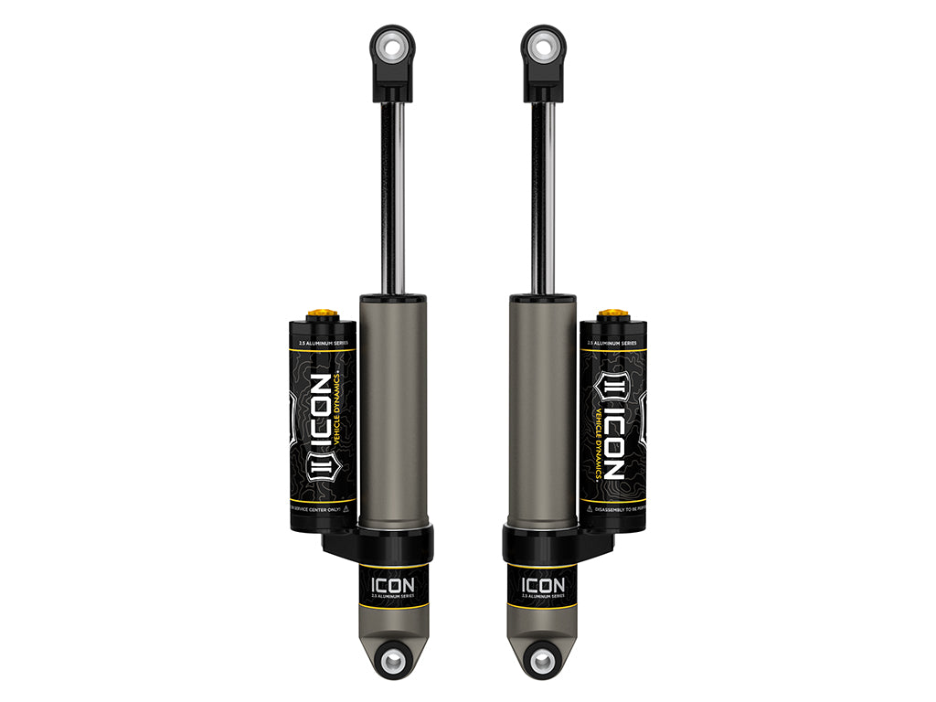 ICON 2019-2026 GM 1500, 0-2” Lift, Rear 2.5 VS Piggyback Reservoir Shocks, Pair